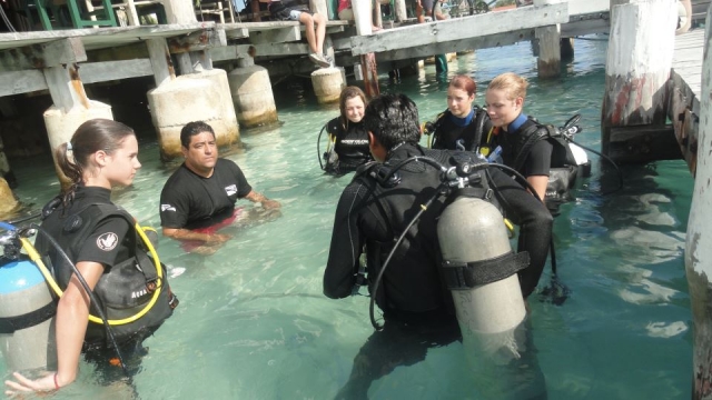 Curso de buceo
